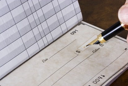 writing check writing check